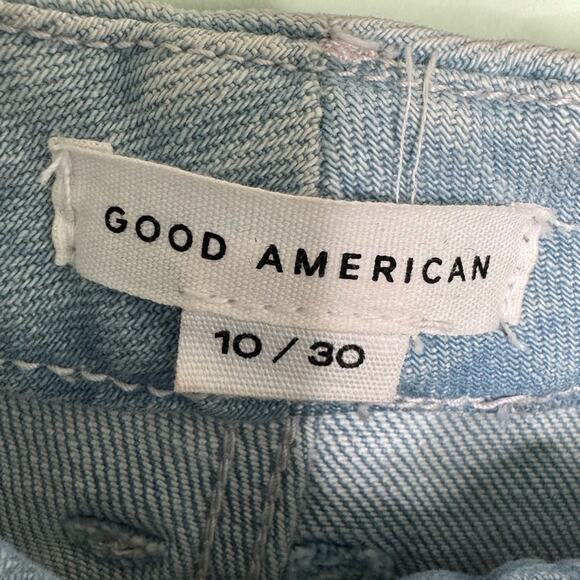 Good American Light Blue Women's Straight Leg Jeans Size 10/30 - Picture 9 of 10